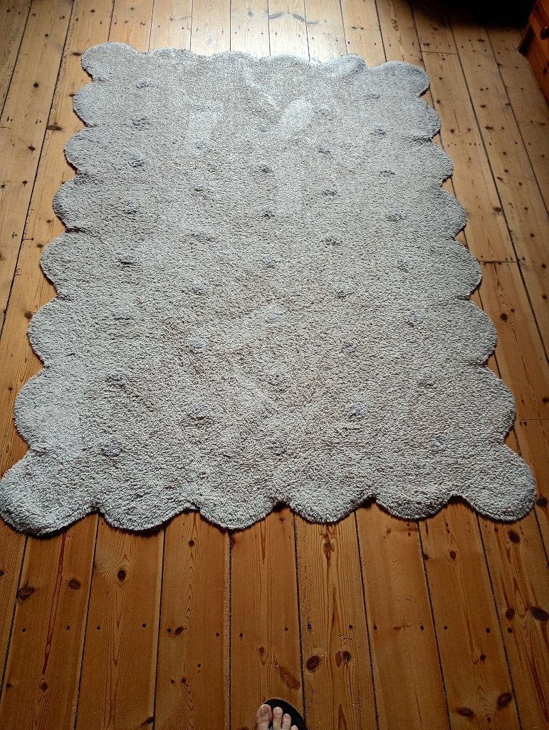 Tapis de luxe crème 'Lorena Canals', Maison & Meubles, Ameublement | Tapis & Moquettes, Comme neuf, 100 à 150 cm, 150 à 200 cm