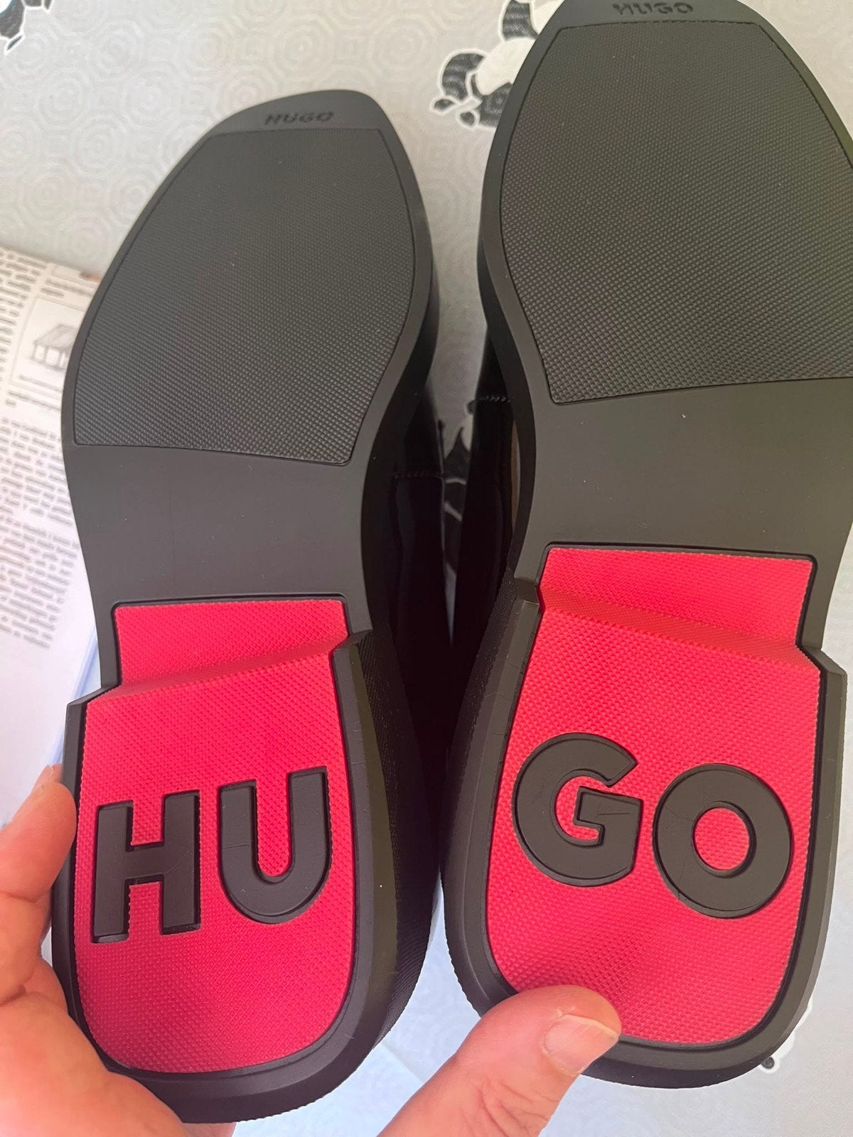 HUGO BOSS Zwarte lakschoenen €60, Kleding | Heren, Schoenen, Ophalen, Zwart, Nieuw, Hugo Boss