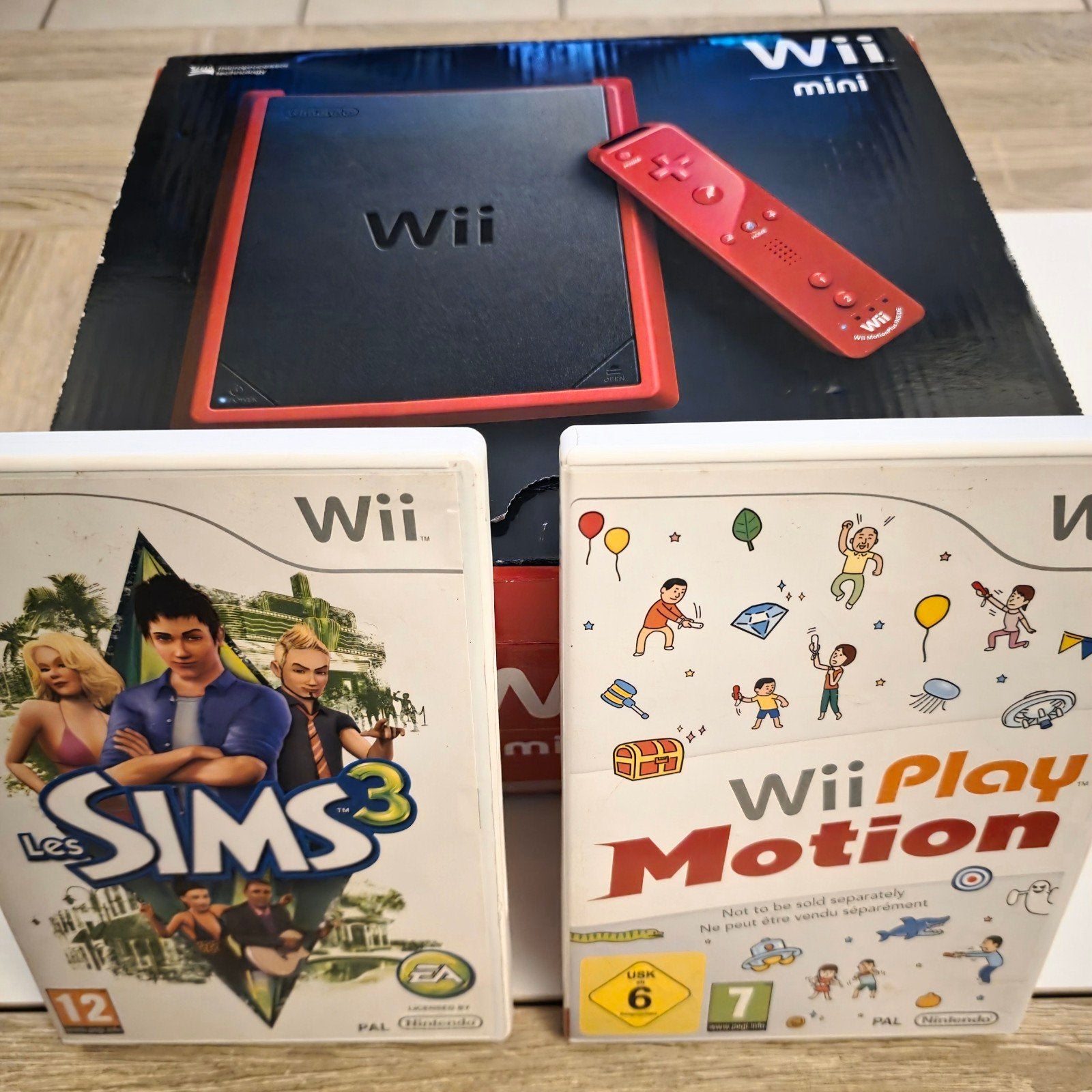 Nintendo WII Mini + spellen, Games en Spelcomputers, Ophalen of Verzenden, Gebruikt, Met 1 controller, Met games