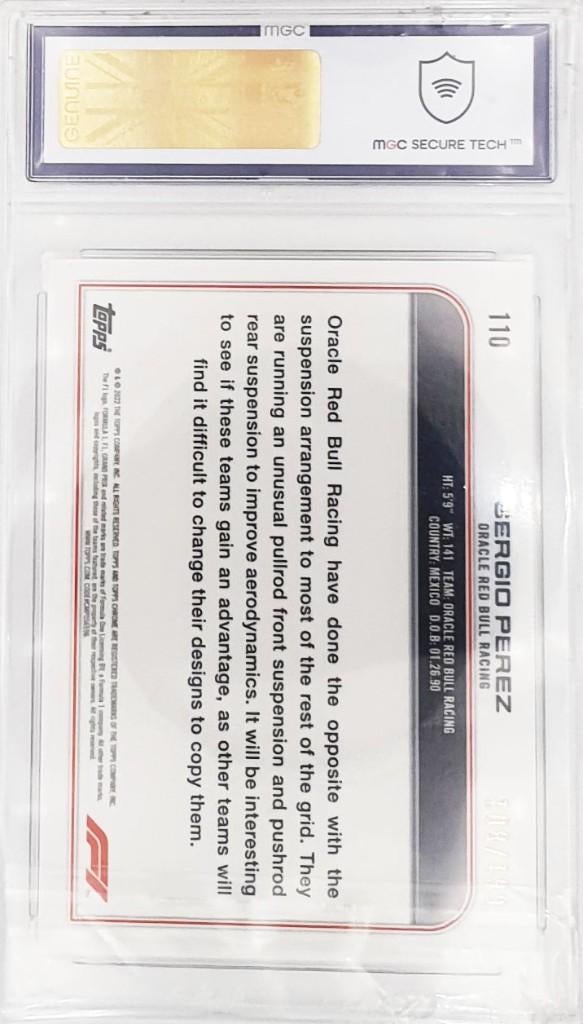 2022 Topps Chrome - Sergio Perez - 108/199 - Chartreuse, Verzenden, Nieuw, Formule 1