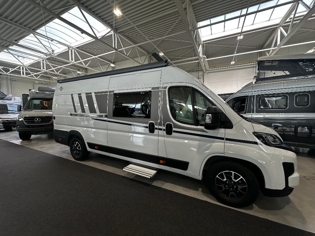 Carado Hymer CV 640 Nieuw met lengtebedden, Caravans en Kamperen, Buscamper of Camperbus, Ringverwarming, Fiat, 6 tot 7 meter