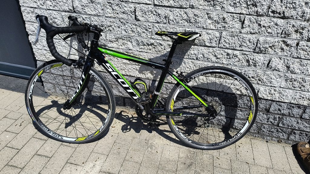 KinderRacefiets Scott Speedster 24inch, Fietsen en Brommers, Gebruikt, Overige maten, 15 tot 20 versnellingen, Ophalen