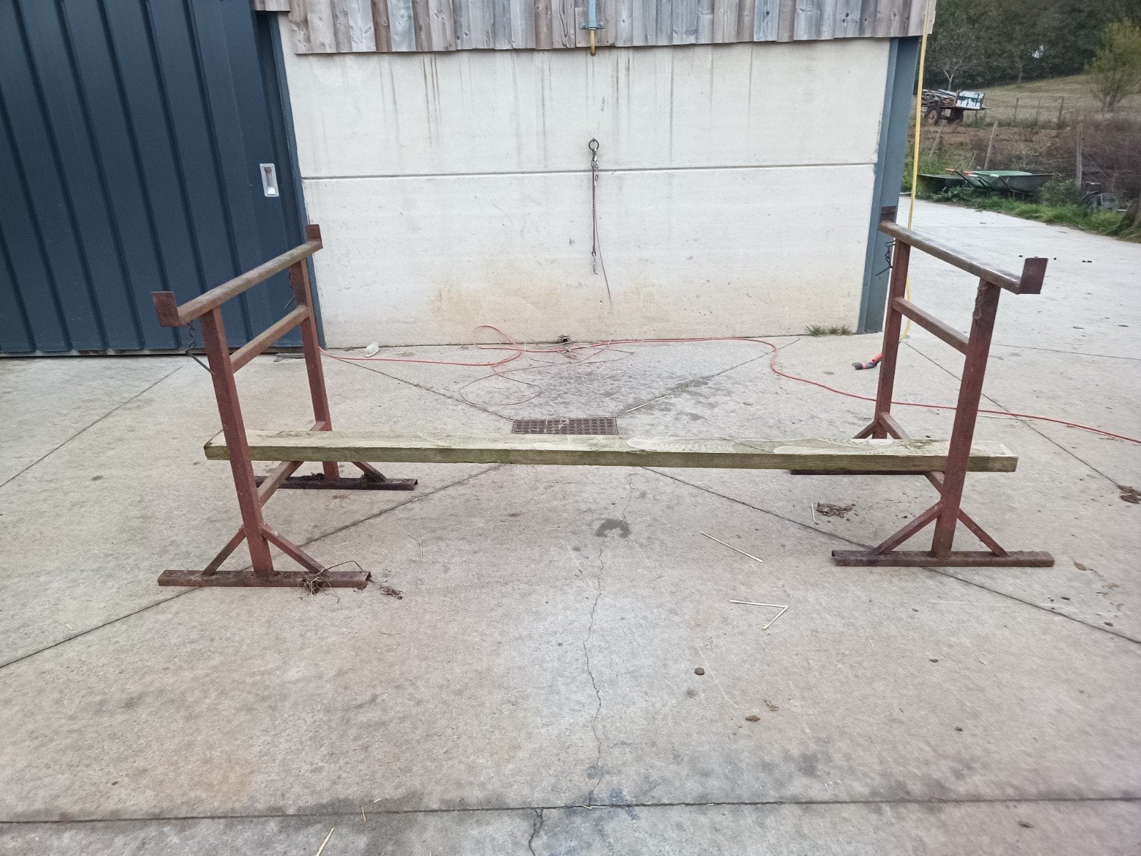échafaudages de maçonnerie, Doe-het-zelf en Bouw, Ophalen, Gebruikt, Gevelsteiger, 2 tot 5 meter