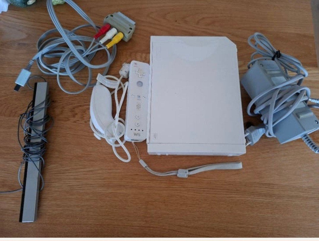 Console Nintendo Wii Blanche + 5jeux + balance board + manet, Enlèvement ou Envoi, Utilisé, Avec 1 manette, Avec jeux