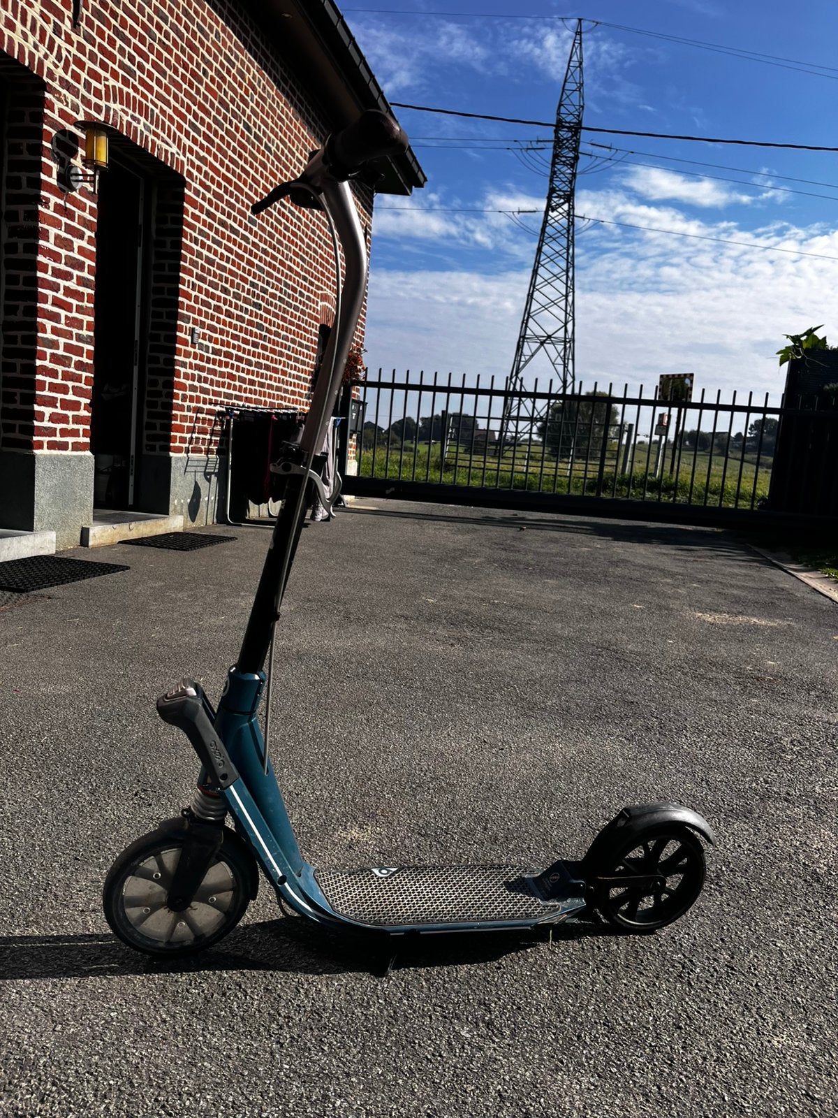 Opvouwbare Step Oxelo town 7, Fietsen en Brommers, Ophalen, Gebruikt, Gewone step