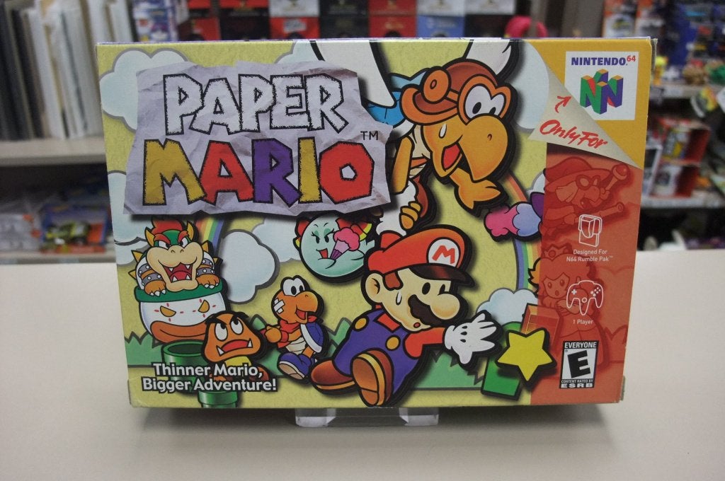 Paper mario cib n64 usa, Nintendo, Gebruikt, 1 speler, Ophalen of Verzenden