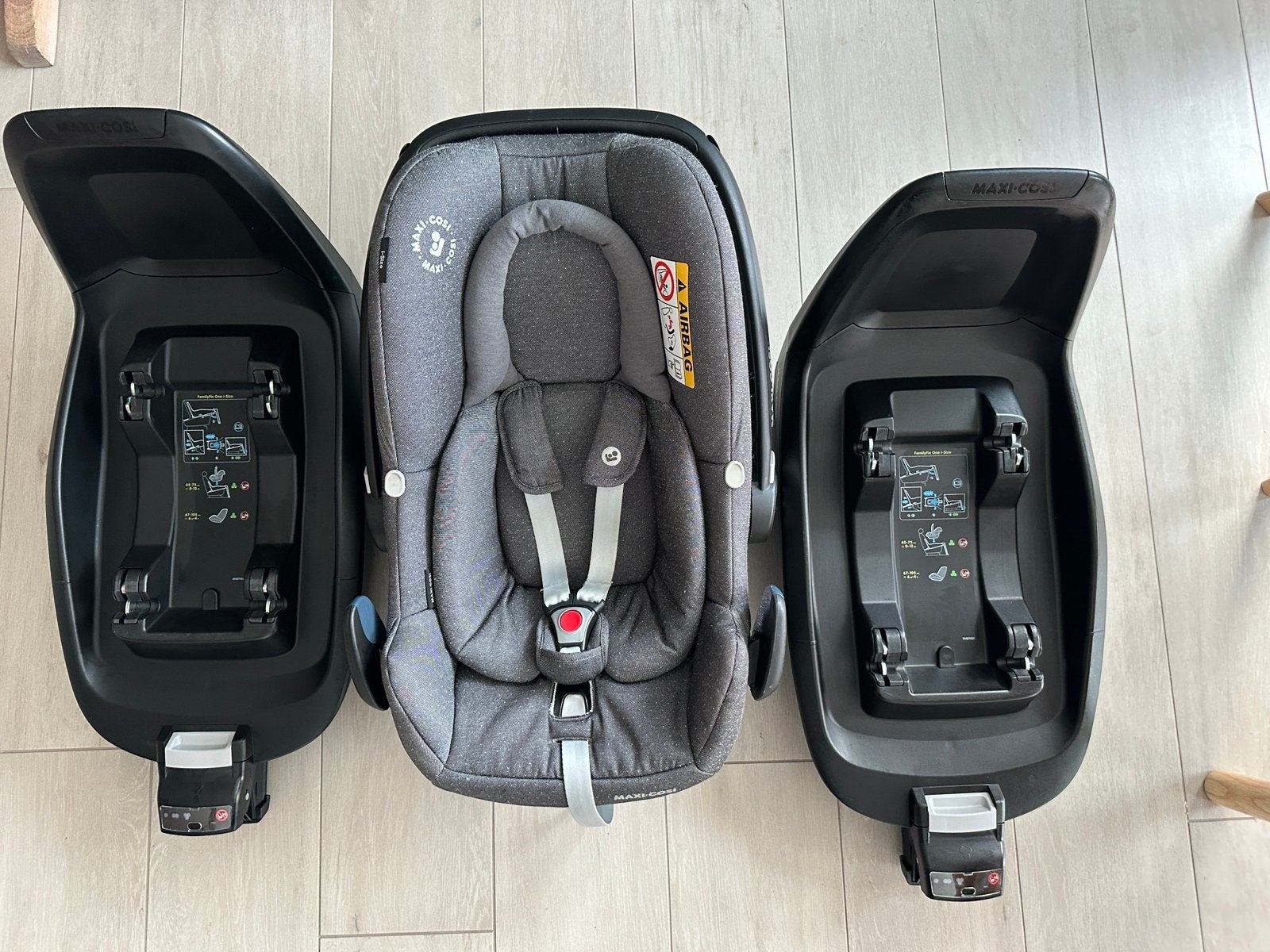 Maxi cosi + 2 isofix base, Ophalen, Gebruikt, Maxi-Cosi, Isofix
