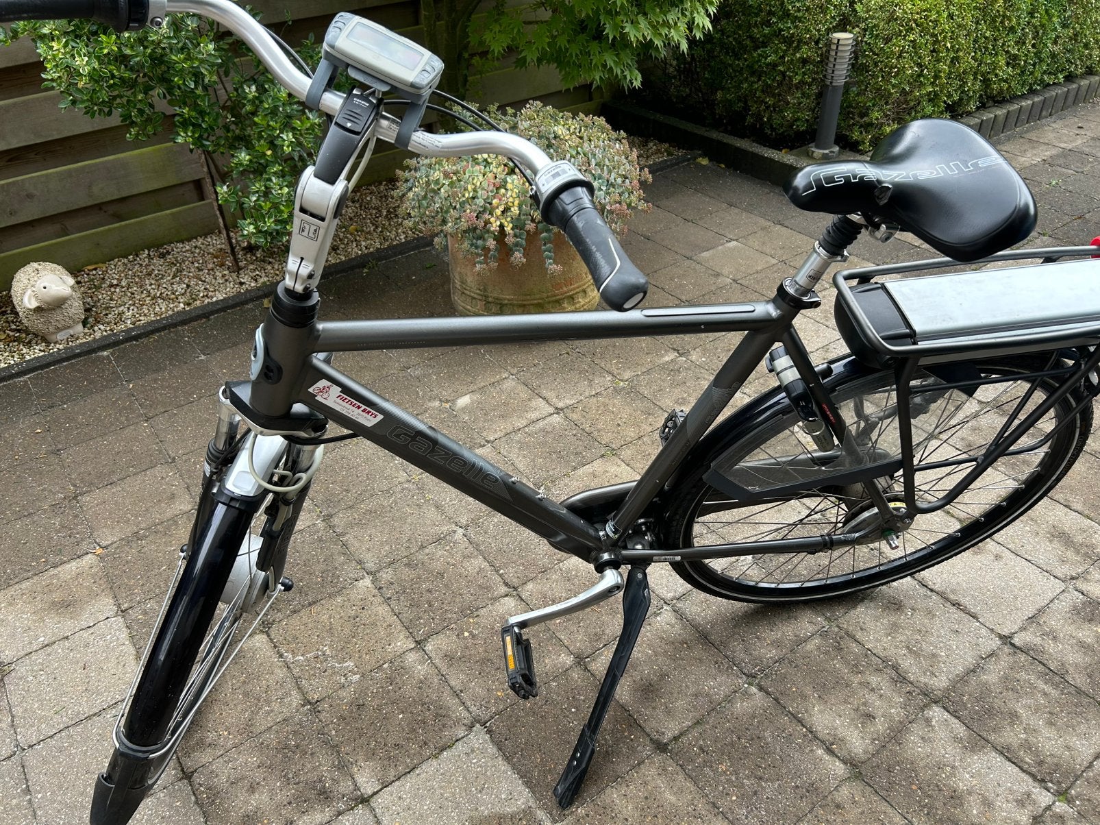 Elektrische gazelle orange, Fietsen en Brommers, 55 tot 59 cm, Ophalen, Gebruikt, Gazelle