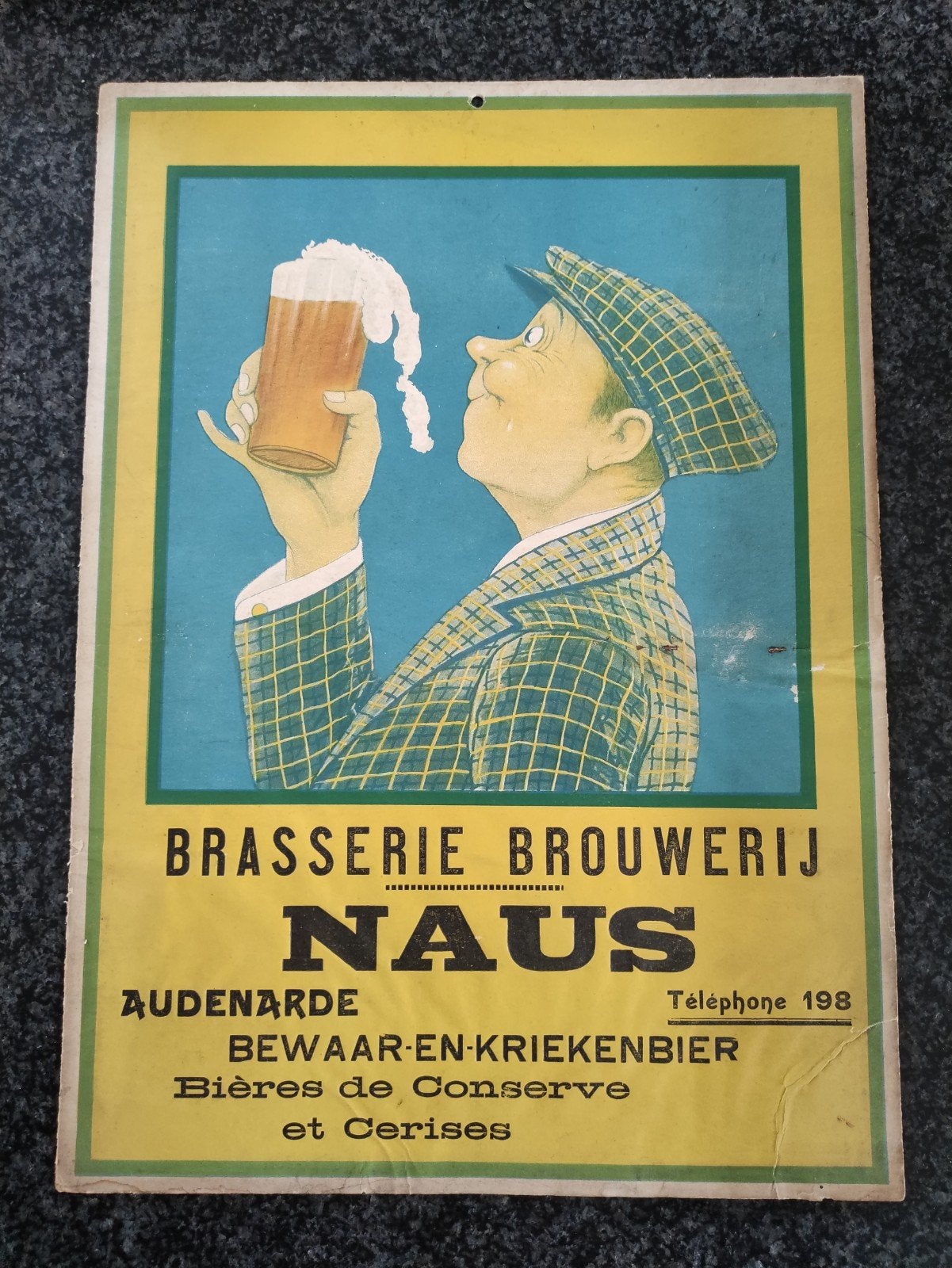 1933 - BRASSERIE AUDENAARDE, Enlèvement ou Envoi