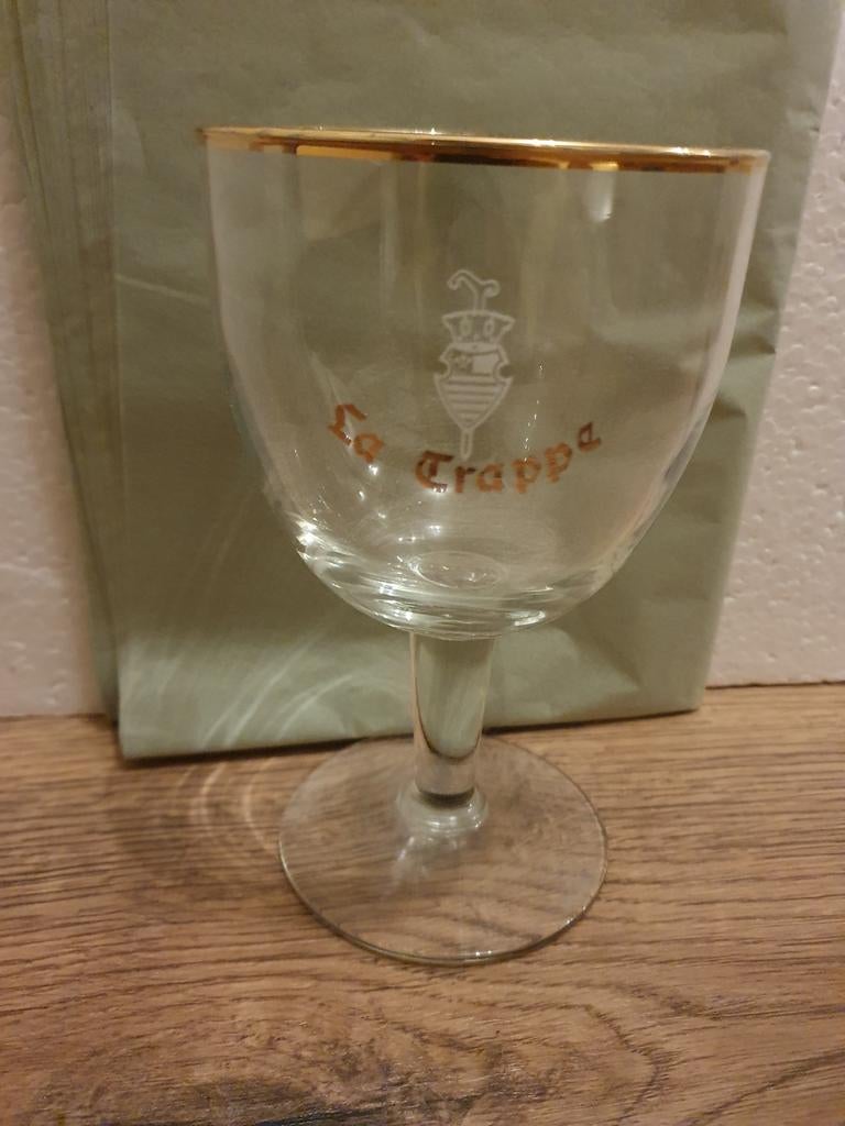 Bierglas - La Trappe -, Ophalen of Verzenden, Gebruikt, Glas of Glazen, La Trappe