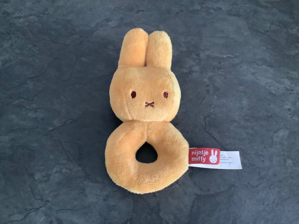 Nijntje pluche rammelaar, Kinderen en Baby's, Ophalen of Verzenden, Zo goed als nieuw, Rammelaar