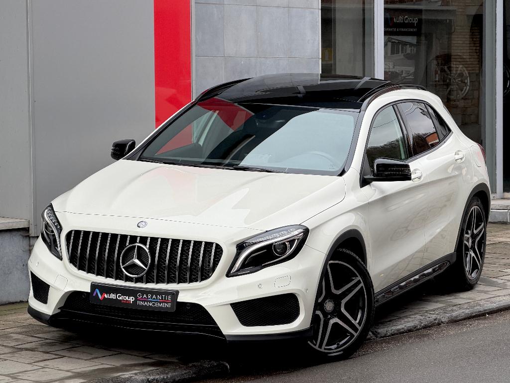 Mercedes GLA 200 d*1JAAR GARANTIE* AMG/BT AUT*26.000km, Auto's, 100 kW, 4 cilinders, Wit, Leder
