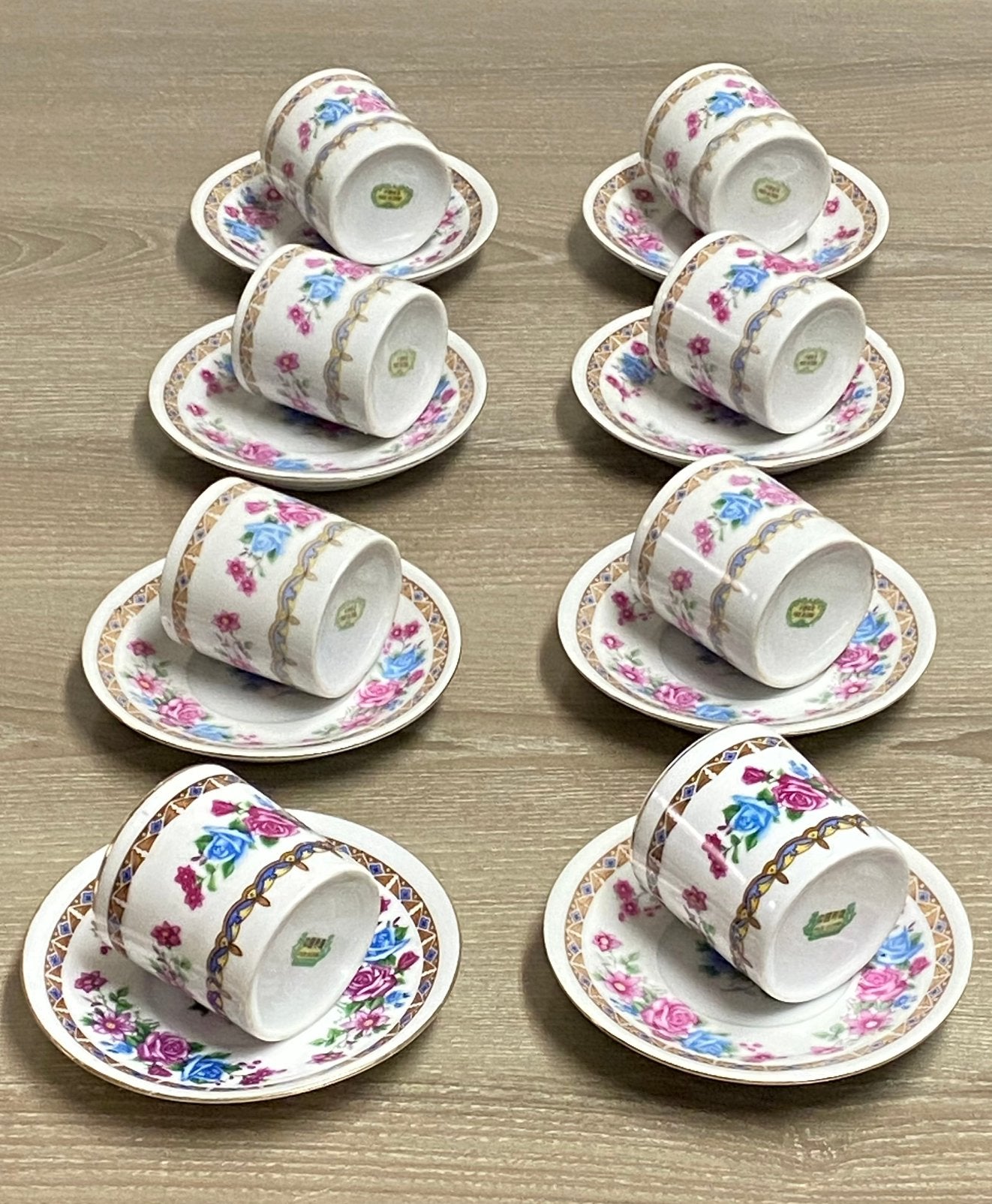 Vintage porseleinen koffieset, prijs: 15€, Ophalen of Verzenden