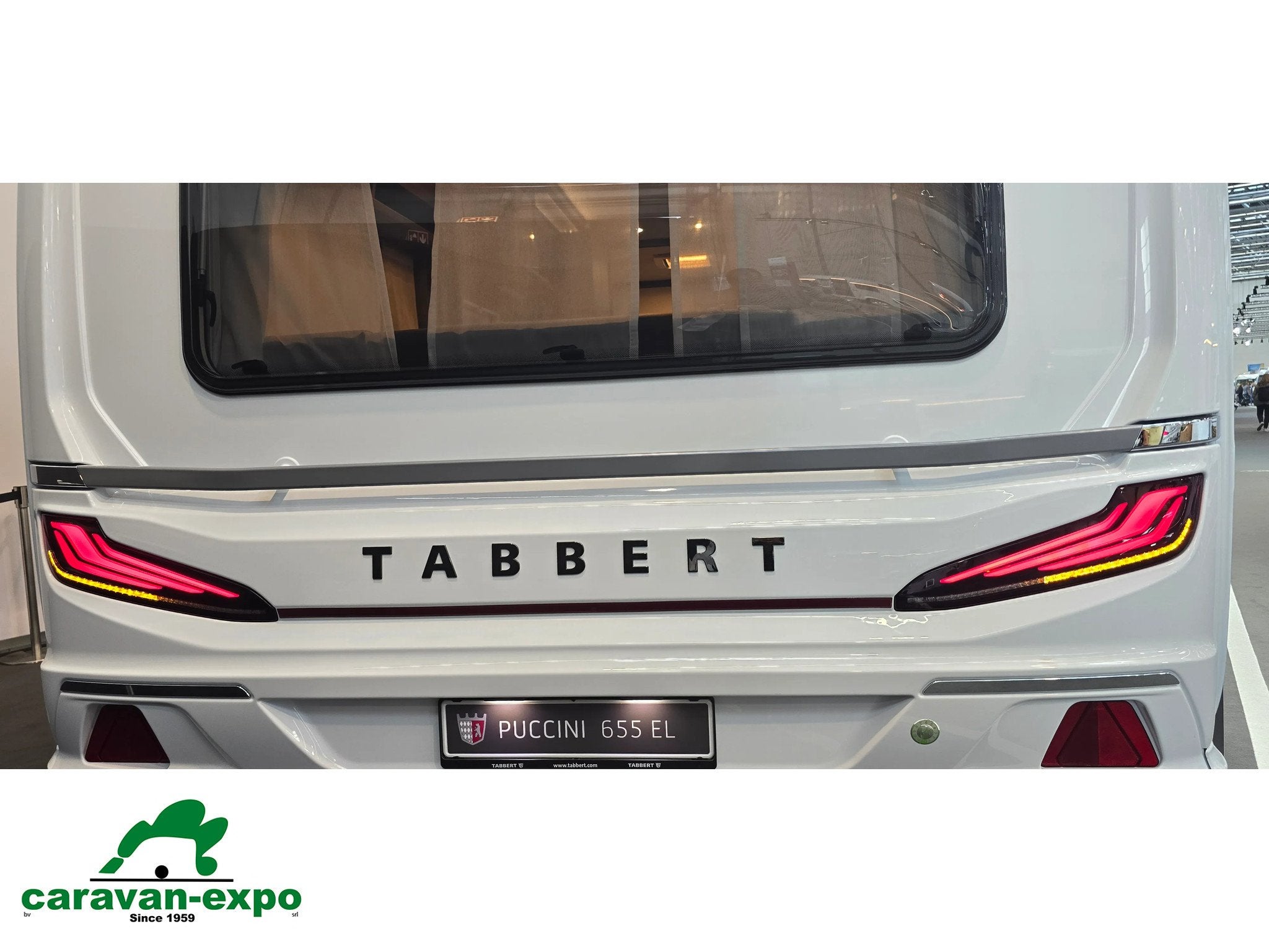 TABBERT PUCCINI 655EL, Caravans en Kamperen, Tabbert, Bedrijf, 6 tot 7 meter, Tot en met 4