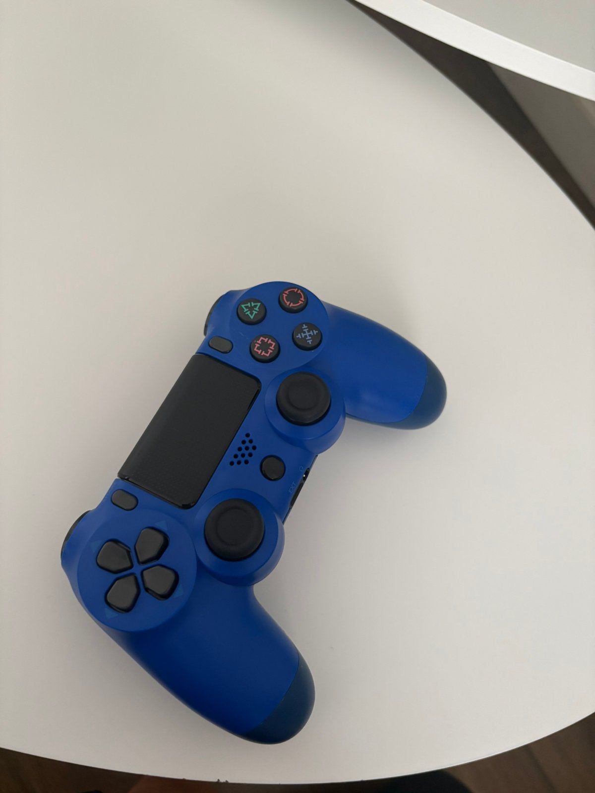 Nieuwe Blauwe PS4-controller  (NIEUW), Ophalen, Zo goed als nieuw, Controller