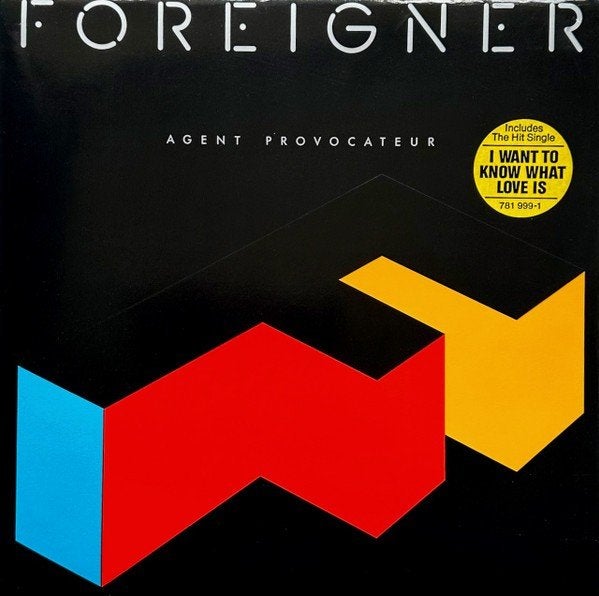 FOREIGNER - Agent Provocateur ( LP 1984 Classic Rock ), Ophalen of Verzenden, Classic Rock, LP