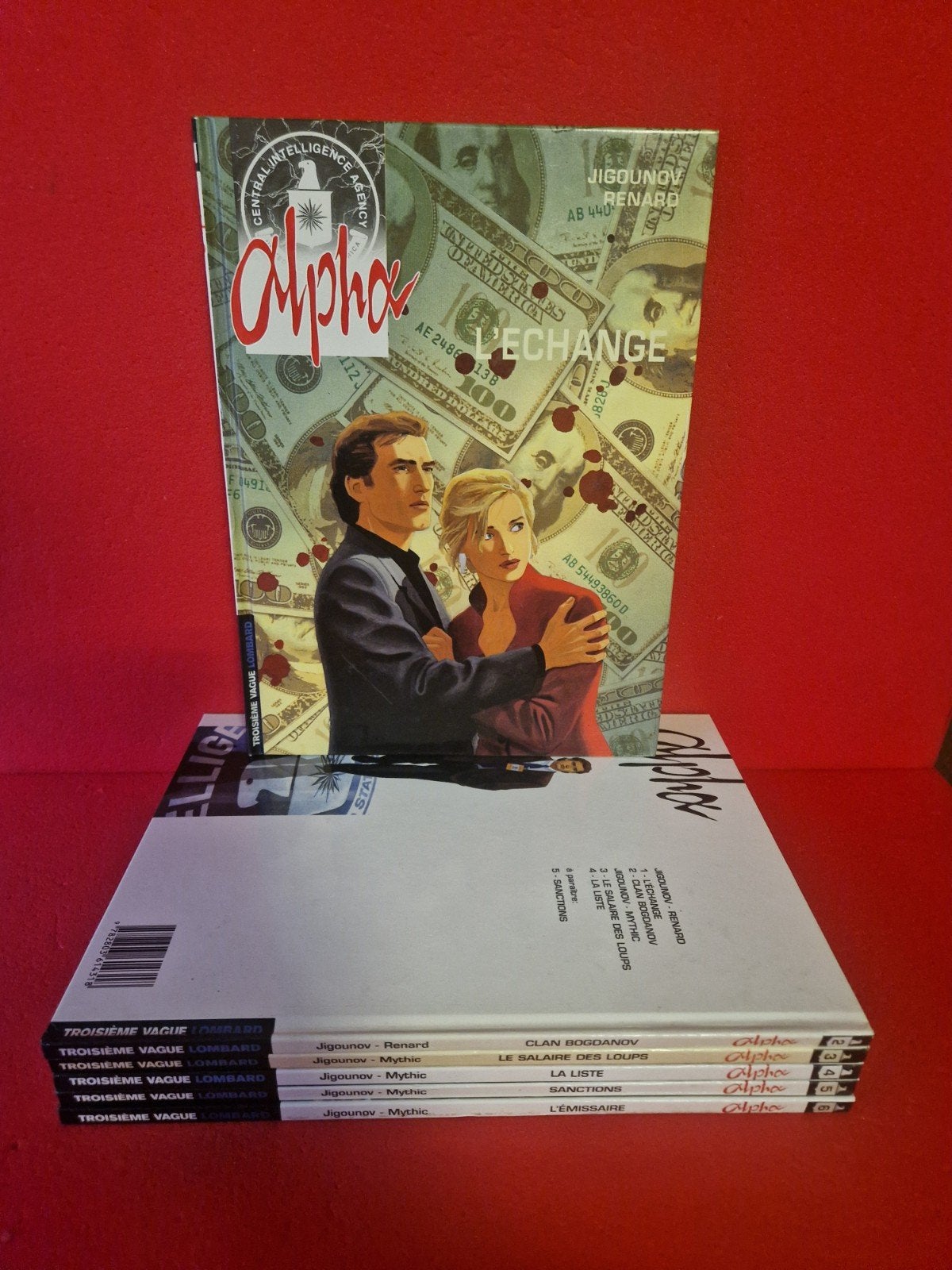 lot de 6 bd alpha 1 à 6, Livres, Enlèvement ou Envoi