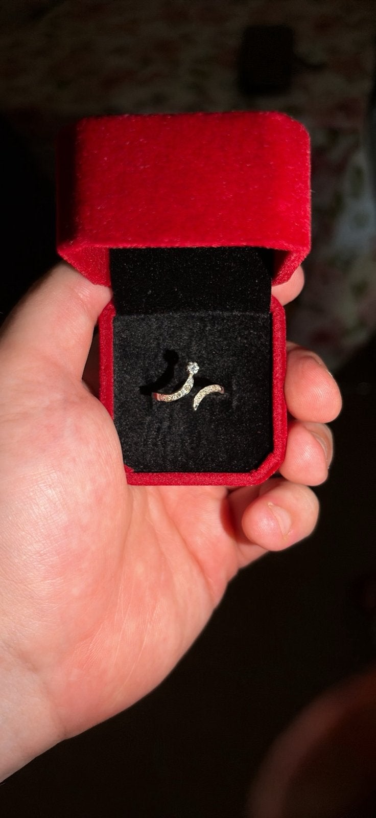 Bague en or véritable et diamant, Enlèvement, Neuf, Or, Femme ou Homme