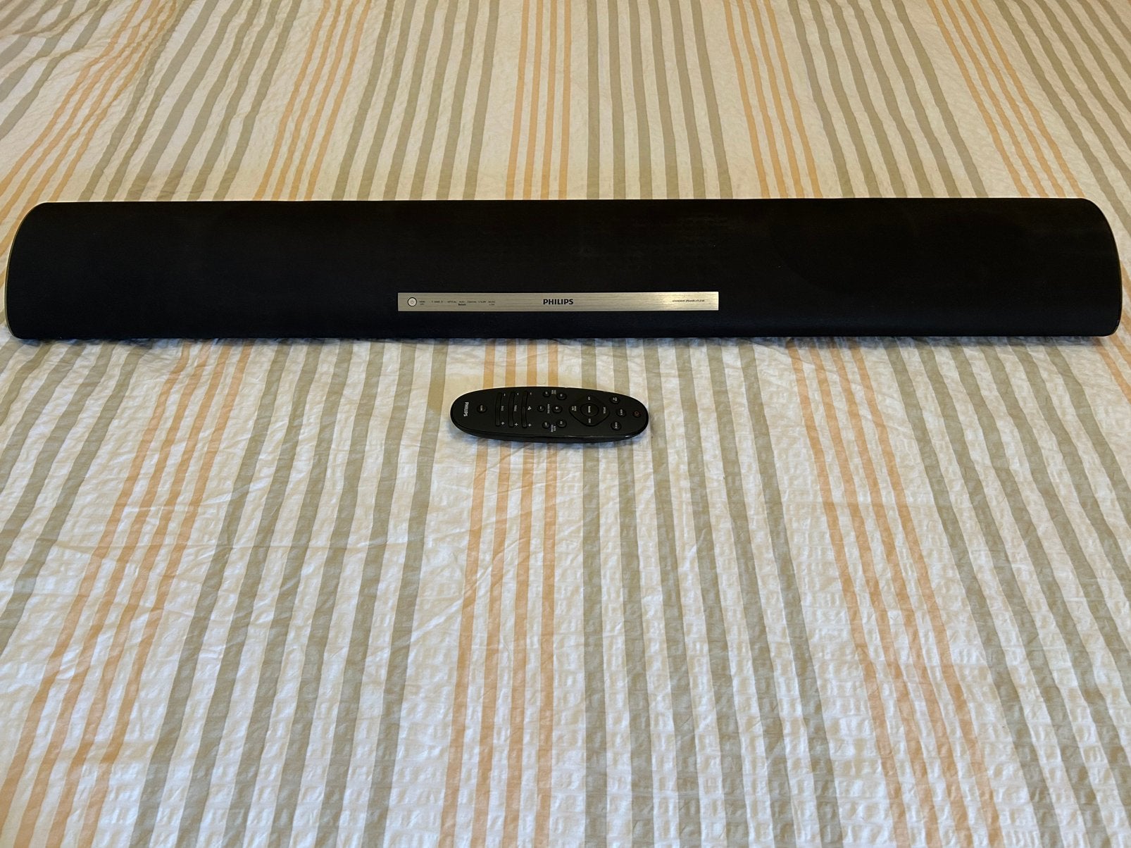 Soundbar, Ophalen of Verzenden, Zo goed als nieuw