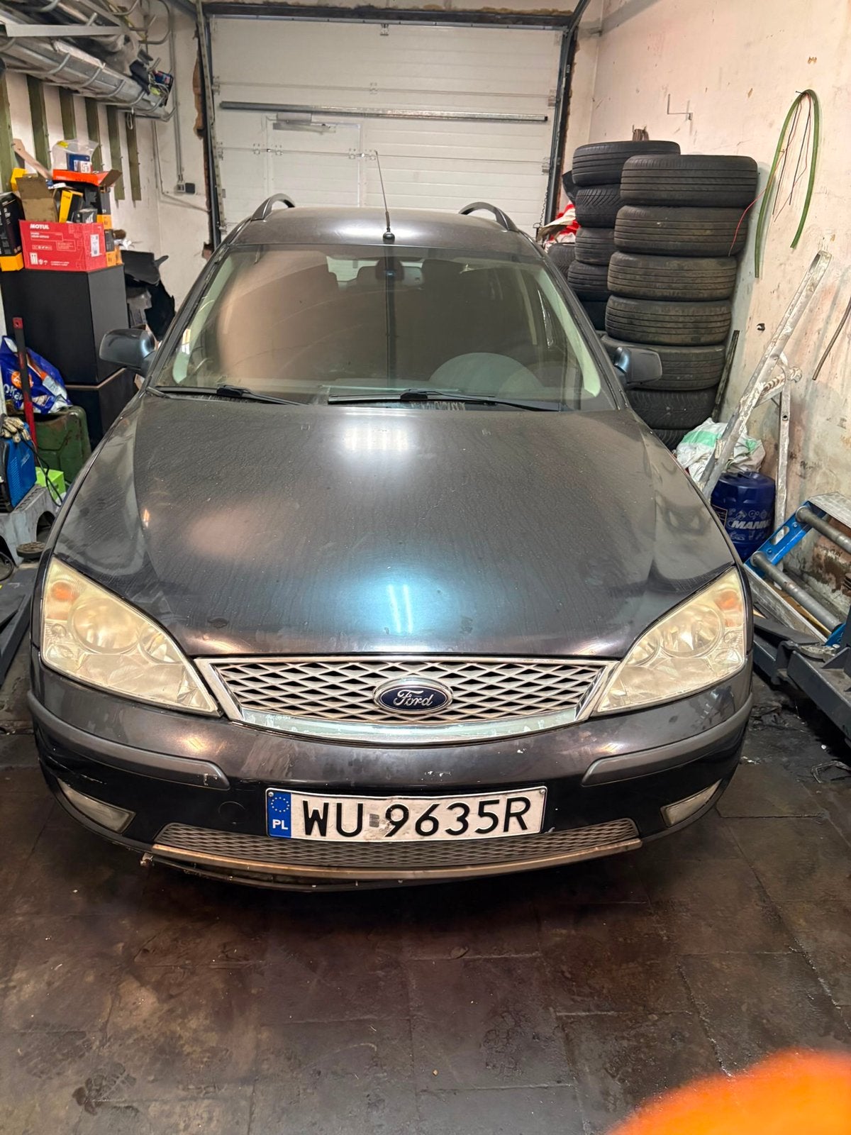 Ford Mondeo 2007 EXPORT/ONDERDELEN, Auto's, Voorwielaandrijving, Stof, Zwart, Mondeo