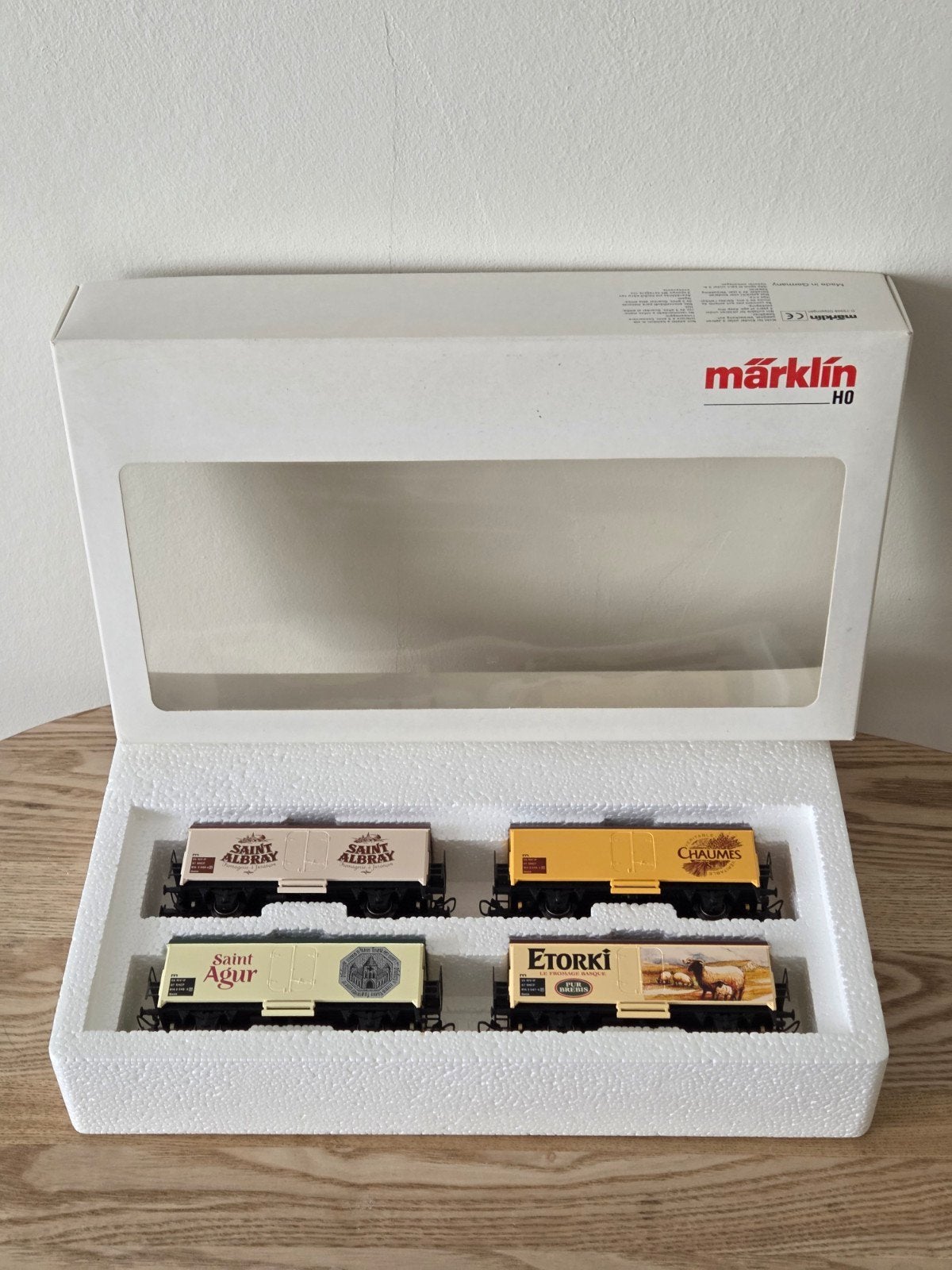 Marklin H0 4415: wagonset kazen SNCF, Wisselstroom, Wagon, Ophalen of Verzenden, Zo goed als nieuw