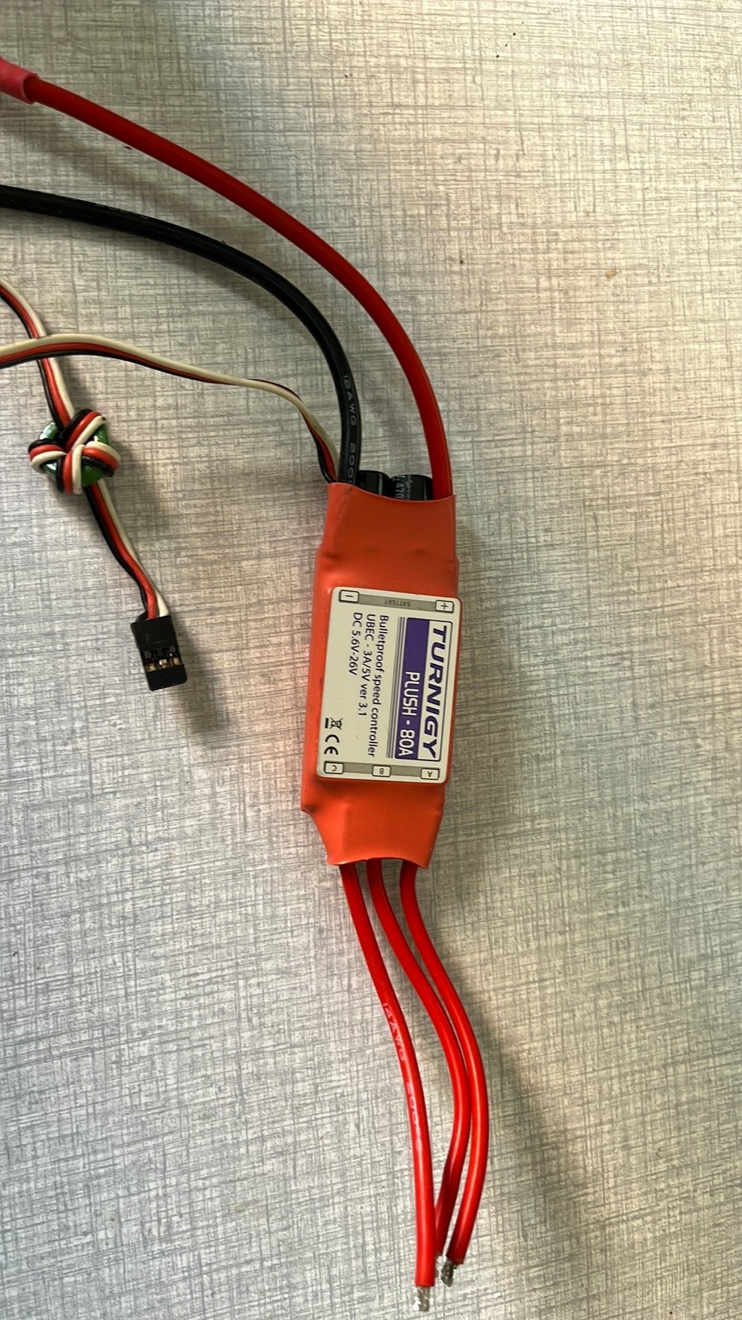 Turnigy 80a esc, Ophalen, Zo goed als nieuw, Elektro