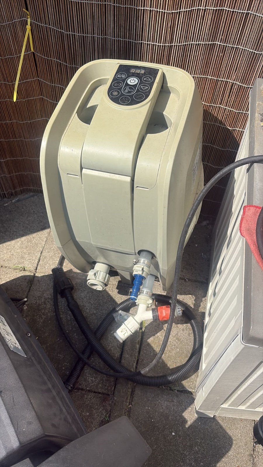 pompe à chaleur pour jacuzzi, Enlèvement