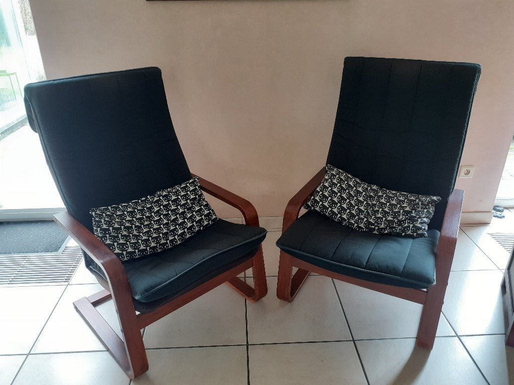 Poäng fauteils (Ikea), Ophalen, Gebruikt, Eenpersoons, Minder dan 75 cm