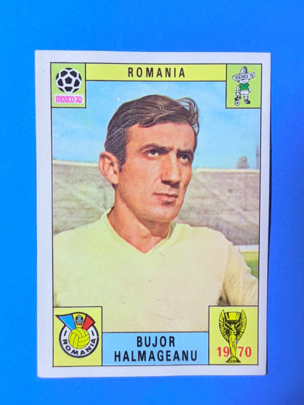 Panini WC México 70' Bujor Halmageanu edicion italiana, Verzamelen, Ophalen of Verzenden, Nieuw, Sport