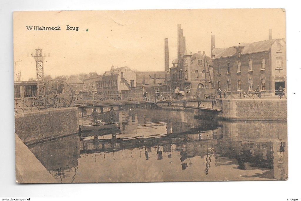 Willebroeck brug uitg stalpaert, Enlèvement ou Envoi, Non affranchie, Anvers