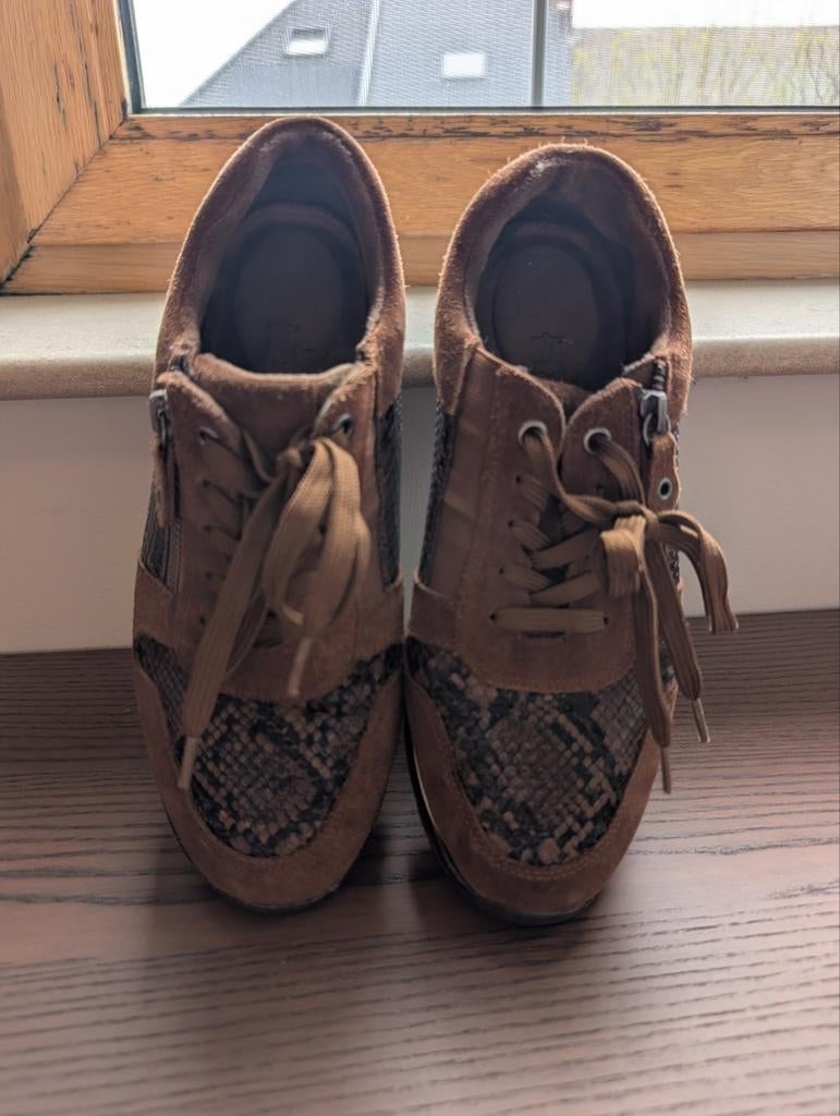 Dames sneakers merk Jana breedte H maat 39, Jana, Bruin, Ophalen of Verzenden, Sneakers