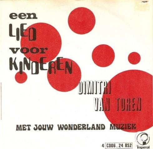 7" Dimitri Van Toren – Een Lied Voor Kinderen, Gebruikt, 7 inch, Ophalen of Verzenden, Nederlandstalig