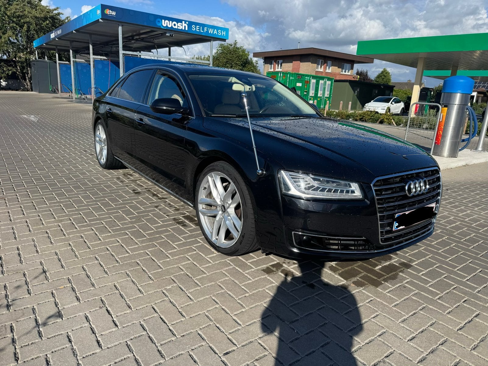 AUDI A8 L, Auto's, Automaat, 0 kg, 2585 kg, Zwart