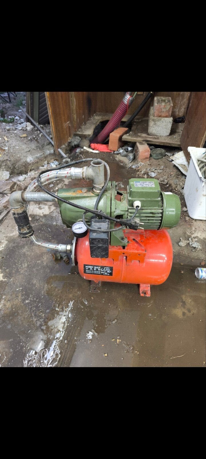 Hydrofoorpomp/ grondwaterpomp, Ophalen, Hydrofoorpomp
