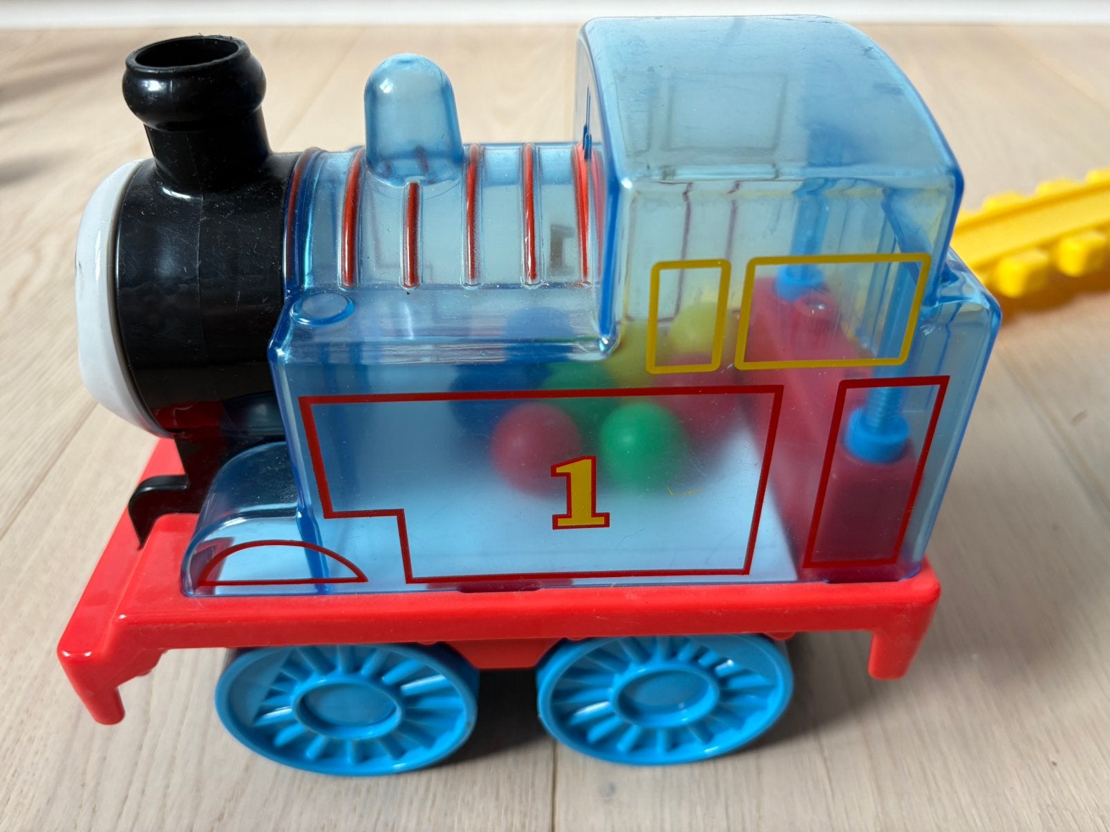 Thomas de trein duwtreintje, Ophalen, Zo goed als nieuw