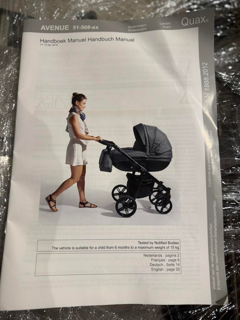 Combi kinderwagen lig en zit, Kinderen en Baby's, Ophalen, Zo goed als nieuw, Kinderwagen