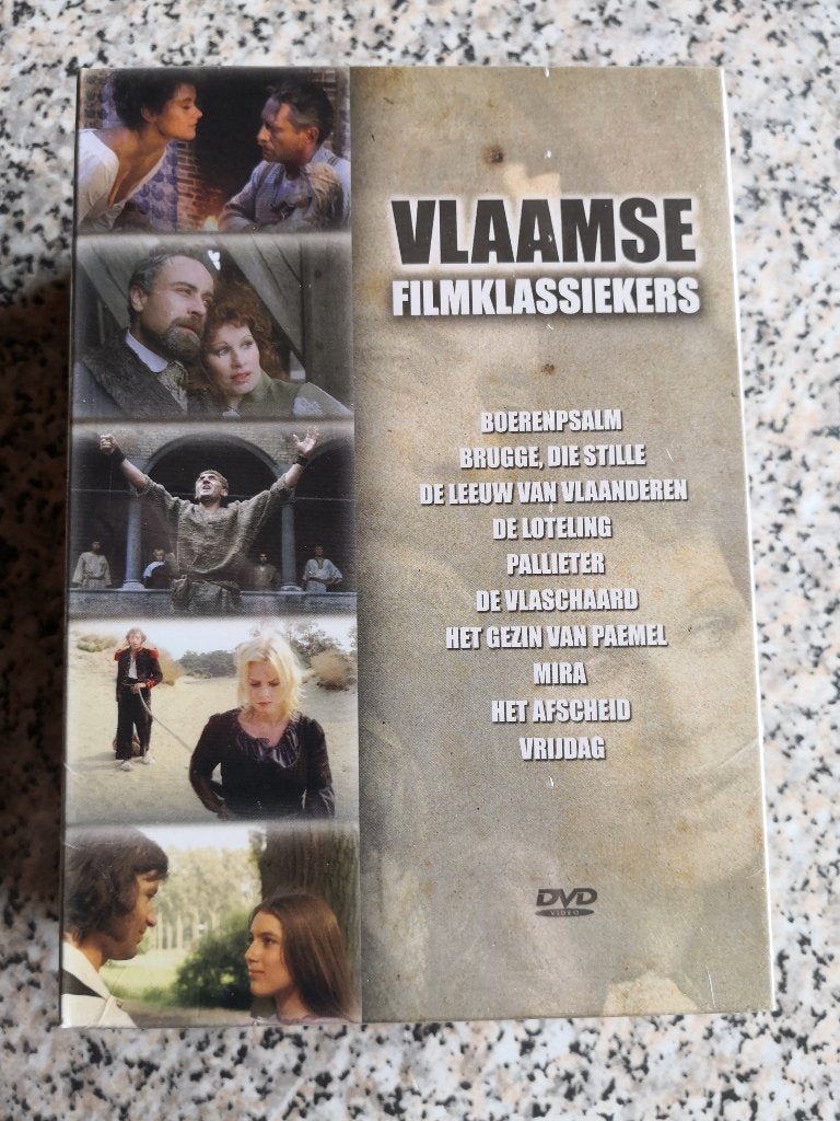 10 delige Vlaamse filmklassiekers dvd box, Cd's en Dvd's, Ophalen of Verzenden, Nederlands