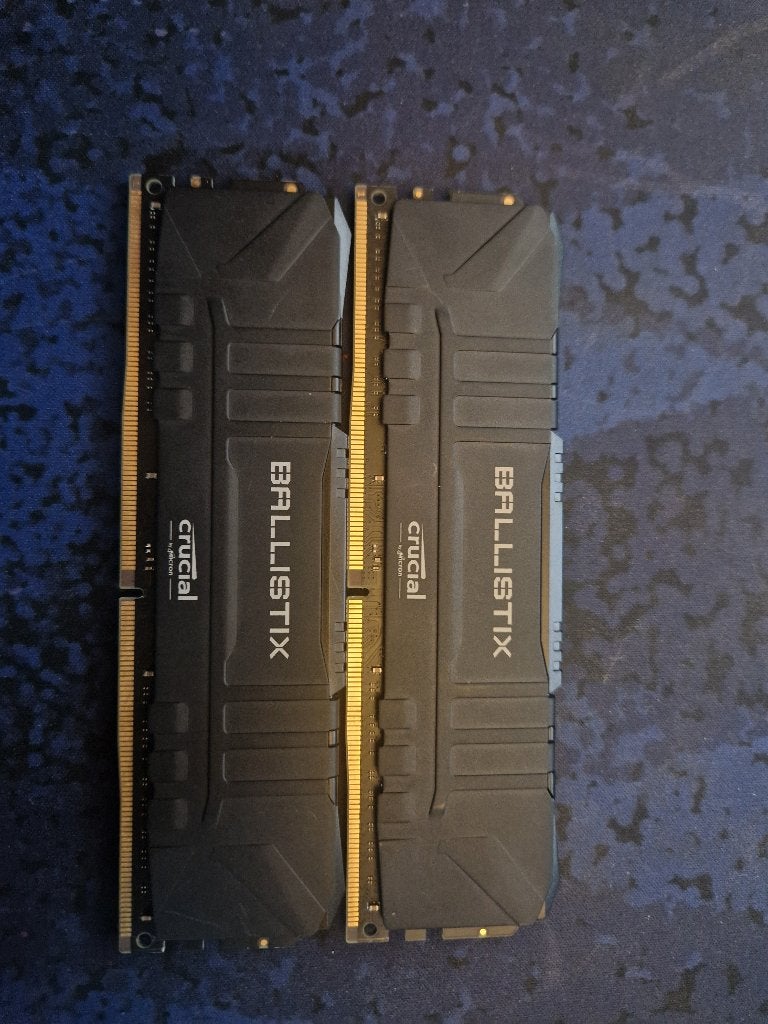crucial ballistix 32GB 3200MHz, Computers en Software, Ophalen, Gebruikt, 32 GB, DDR4