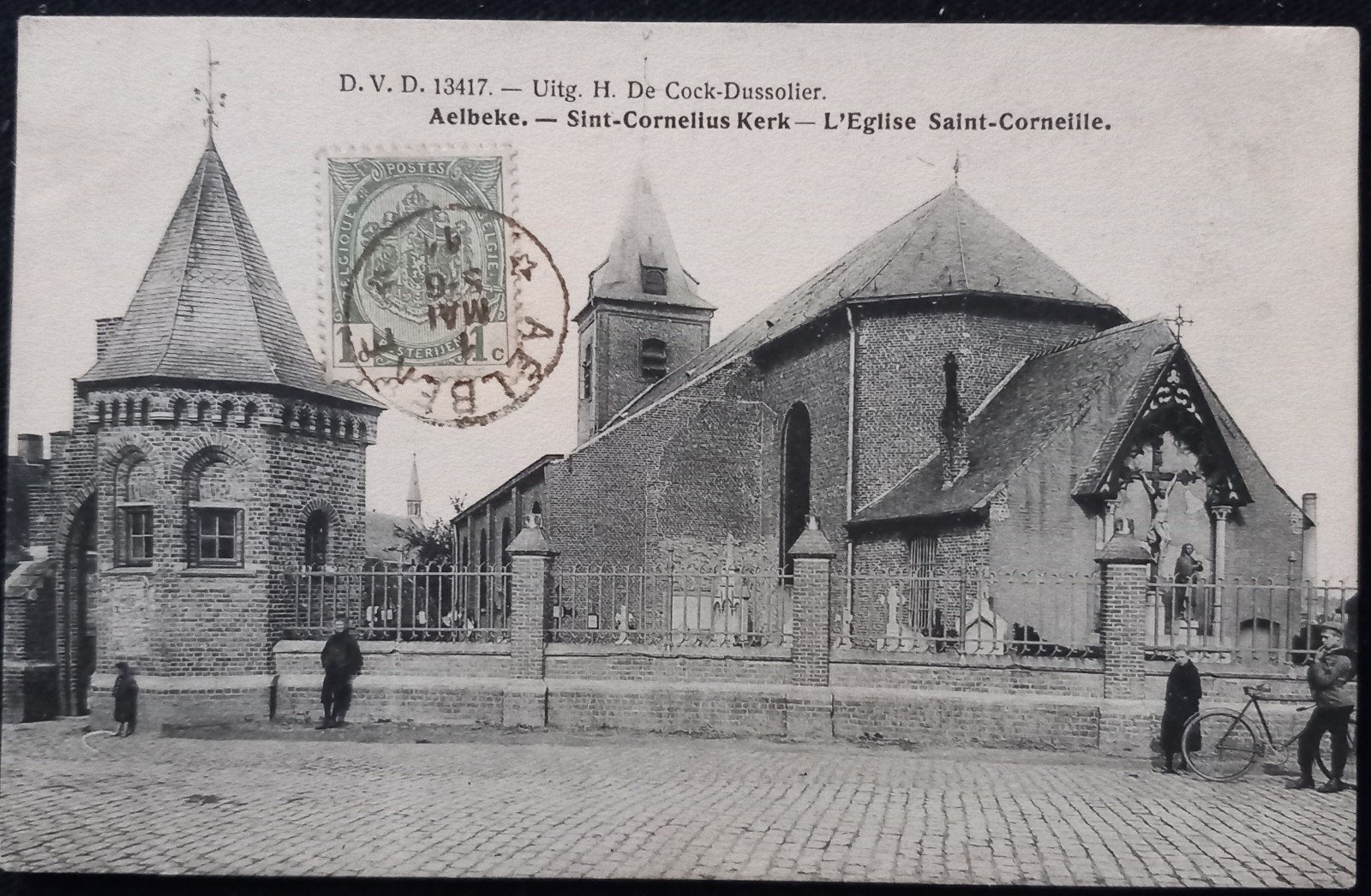 carte postale Aalbeke, Enlèvement ou Envoi