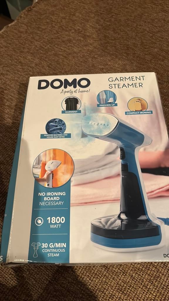 DOMO DO1101S défroisseur vapeur, Electroménager, Vapeurs, Neuf, Défroisseur, Enlèvement