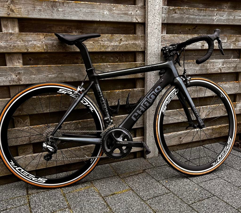 Chaos Carbon custom racefiets 52, Frein sur jante, 49 à 53 cm, Enlèvement, Utilisé