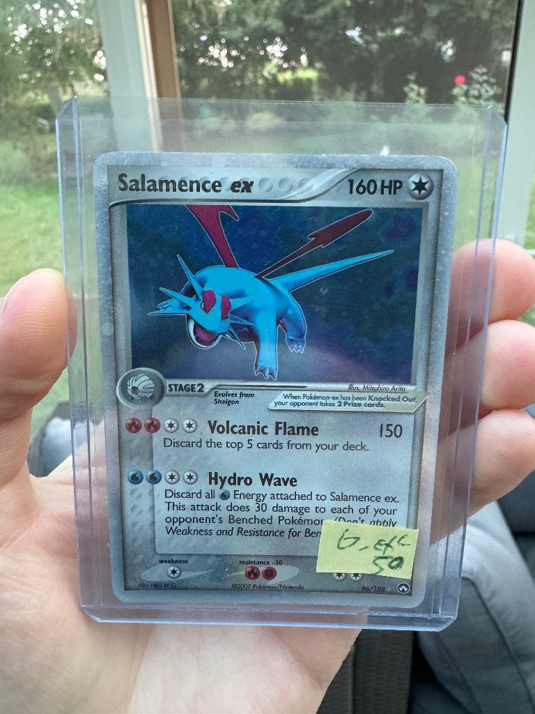 Salamence ex power keepers, Enlèvement ou Envoi, Utilisé, Cartes en vrac, Foil