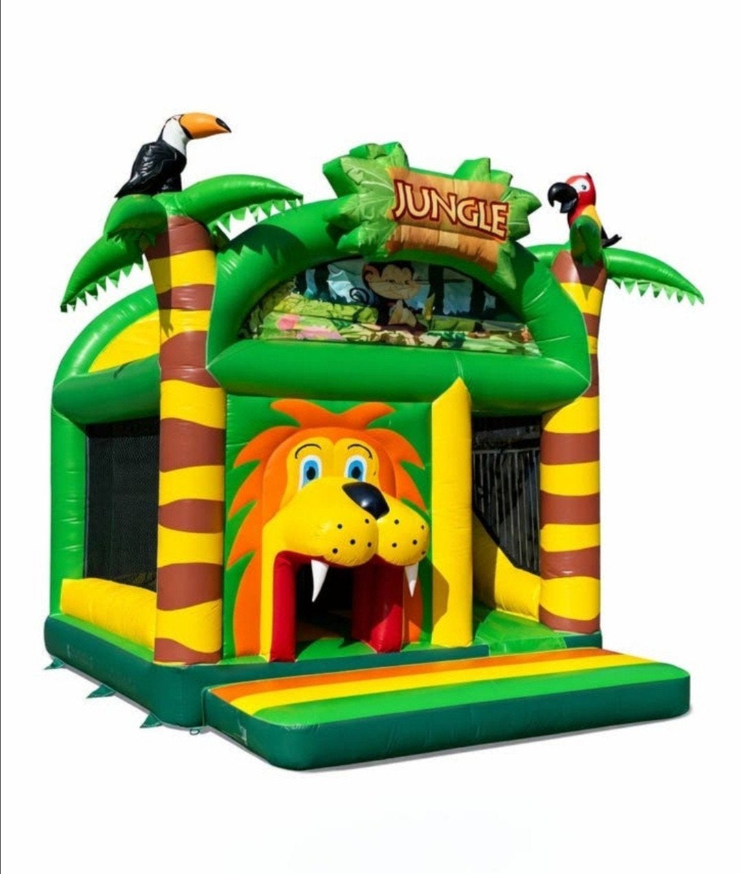 Springkasteel jungle leeuw, Hobby en Vrije tijd, Ophalen