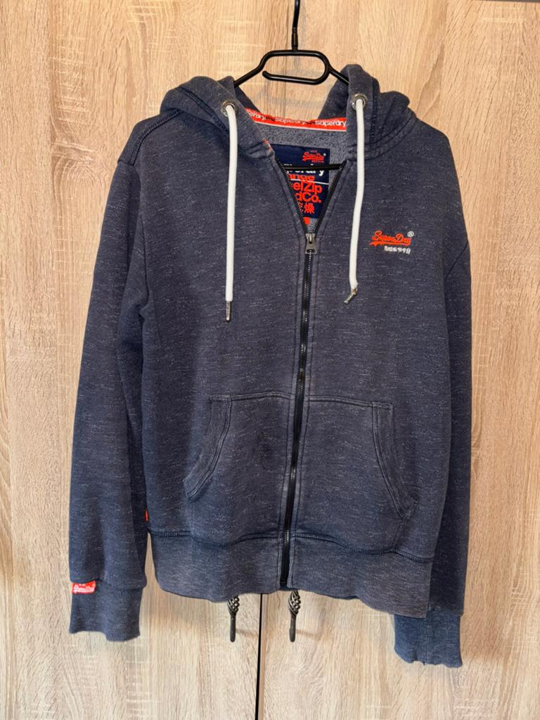 Pull superdry, Enlèvement ou Envoi, Comme neuf, Taille 46 (S) ou plus petite, Bleu