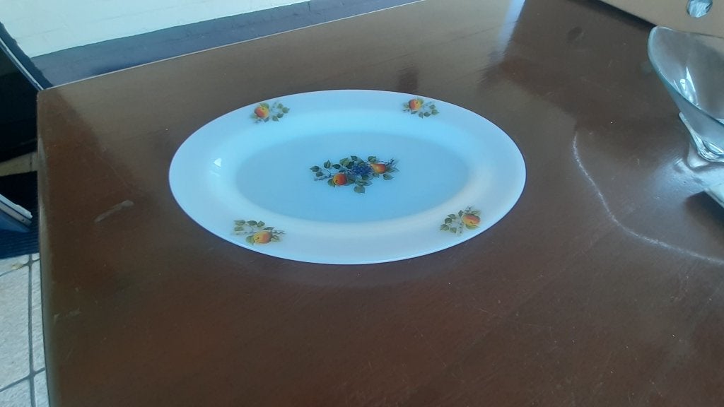 bord vintage, Huis en Inrichting, Keuken | Servies, Ophalen of Verzenden, Zo goed als nieuw, Vintage, Bord(en)