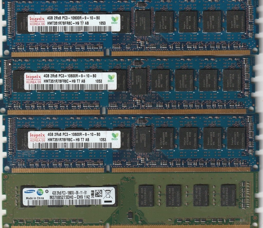 Set DDR3 RAM-sticks (16 GB in totaal), Computers en Software, Gebruikt, DDR3, Ophalen of Verzenden, Desktop