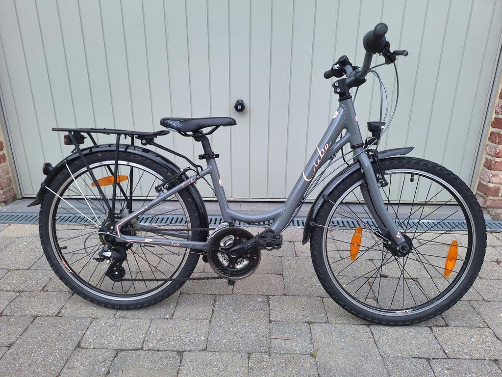 filets Cube 24 pouces fille, Fietsen en Brommers, Overige merken, 20 inch of meer, Velgrem, Versnellingen