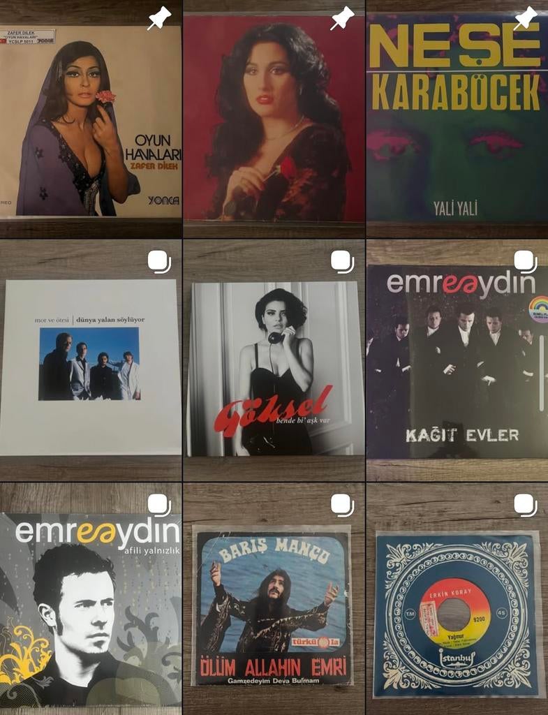 LPs turques, vinyles et disques, Enlèvement, Comme neuf