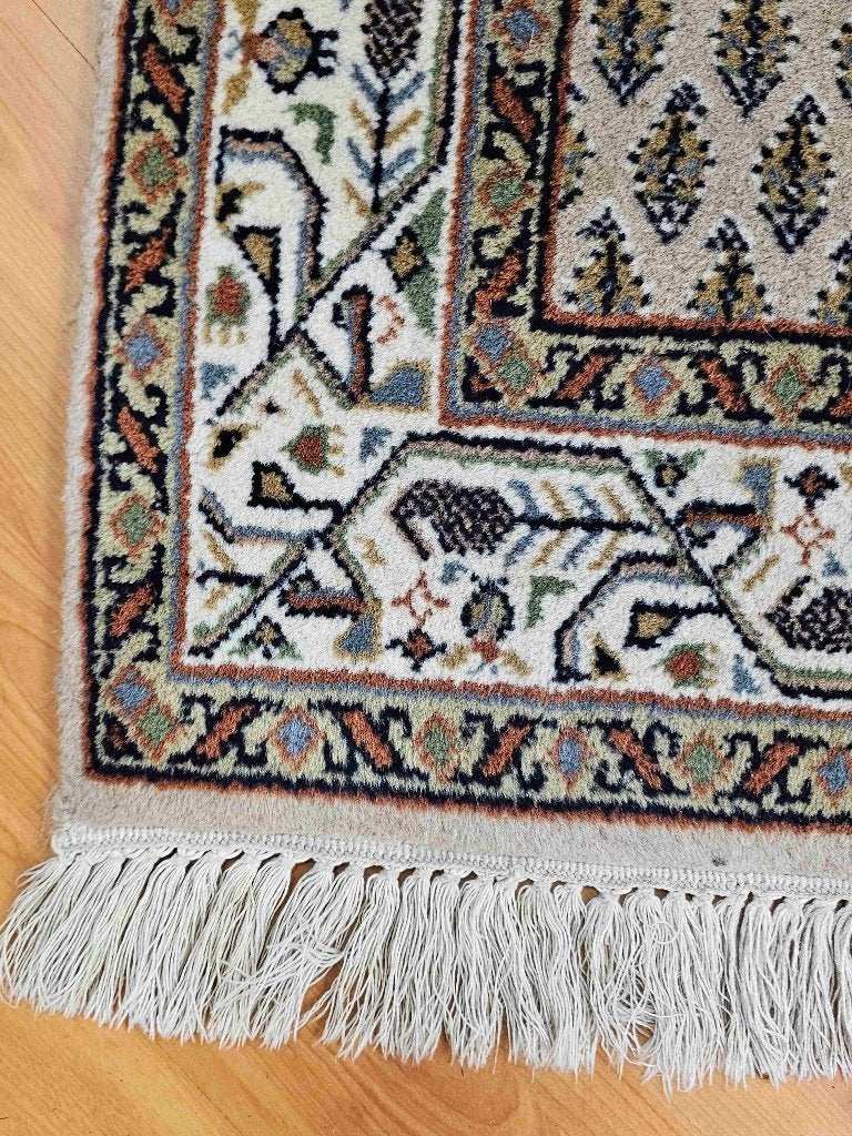 Oosters Tapijt 93/60 cm, Huis en Inrichting, Ophalen of Verzenden, Gebruikt, Meerkleurig, Oosters