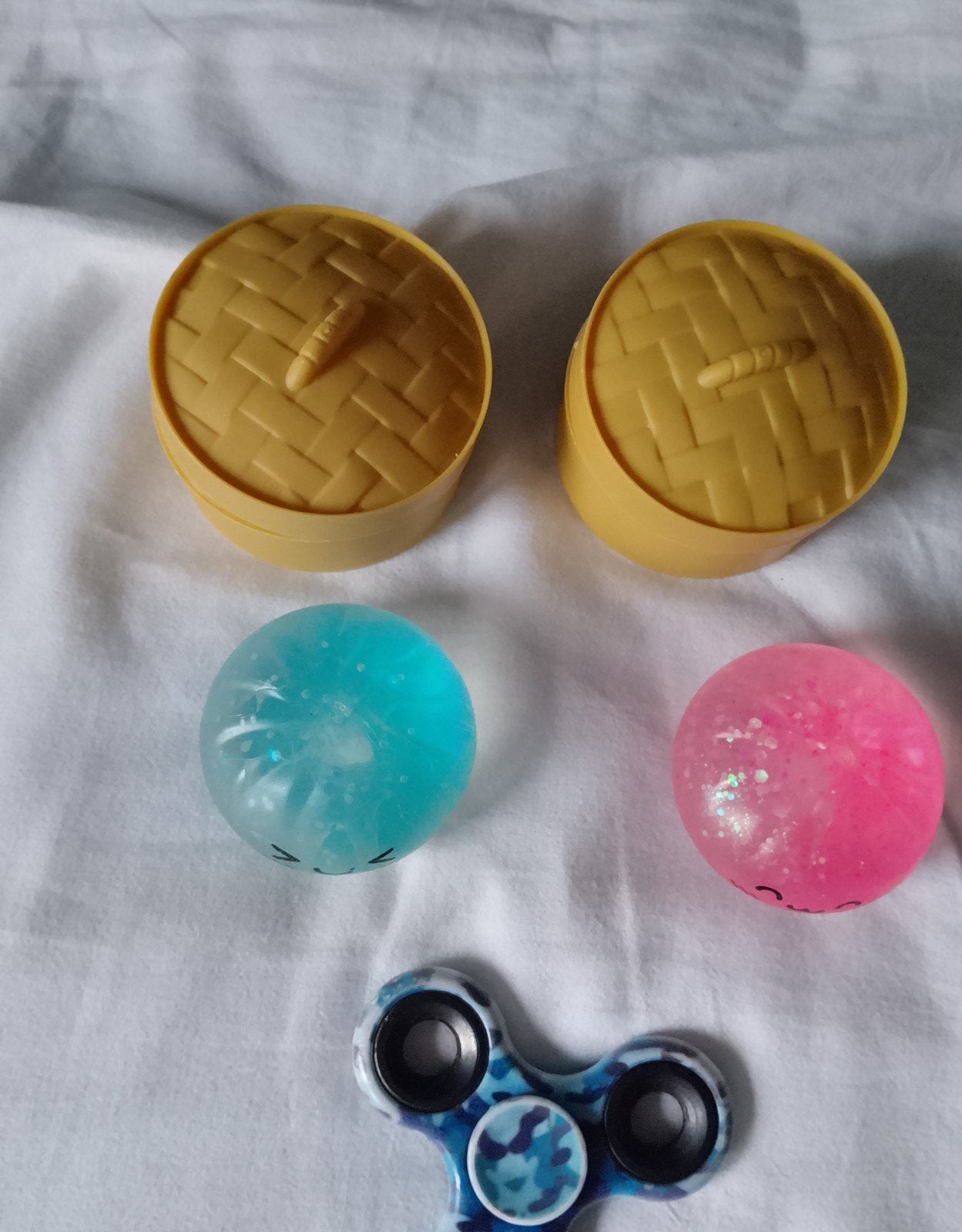 Dumpling Squisys+Fidget spinner., Ophalen